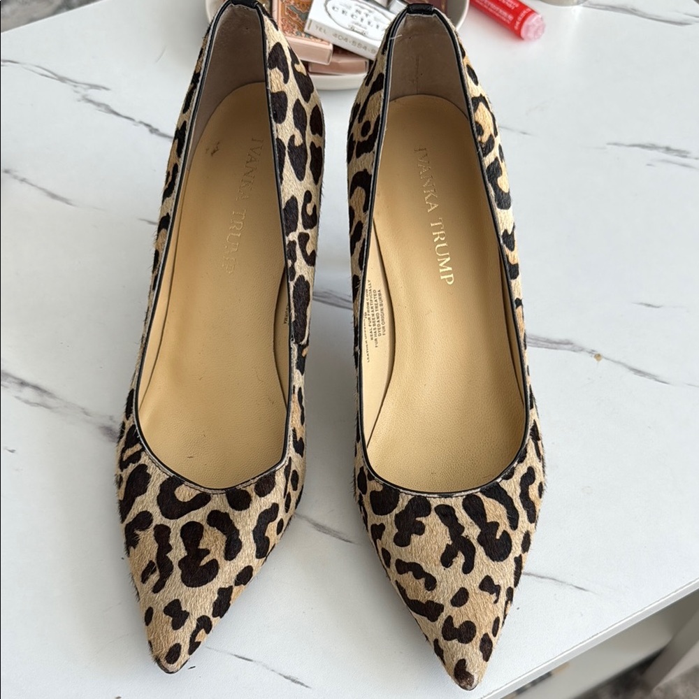 Ivanka Trump Leopard Print Women's Shoes